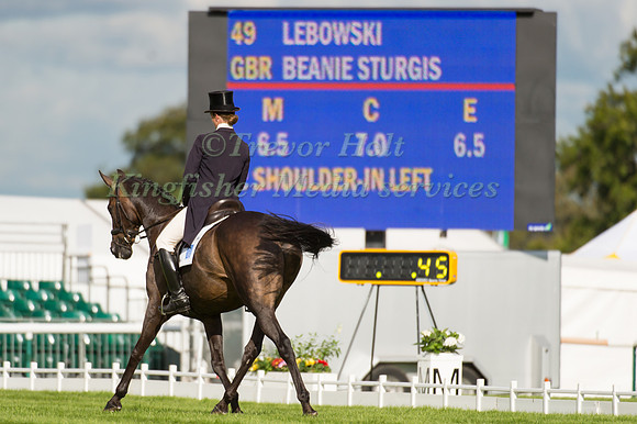 Beanie Sturgis (GBR) and  Lebowski