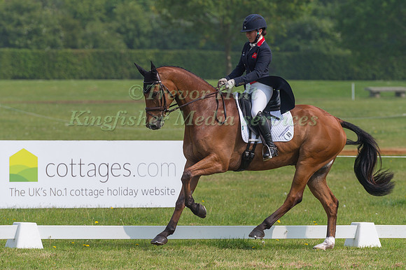 LAURA COLLETT (GBR) AND MR BASS