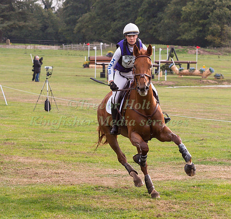GEORGIE STRANG RIDING RED HOT COOLEY