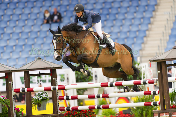 Janika Sprunger and Uptown Boy