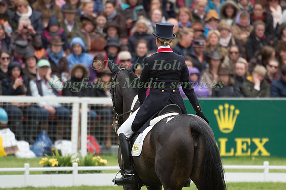 Nicola Wilson (GBR) riding Beltane Queen