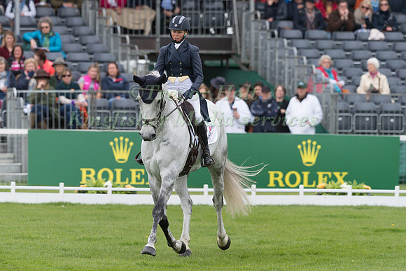 Louise Harwood (GBR) and  Balladeer Miller Man