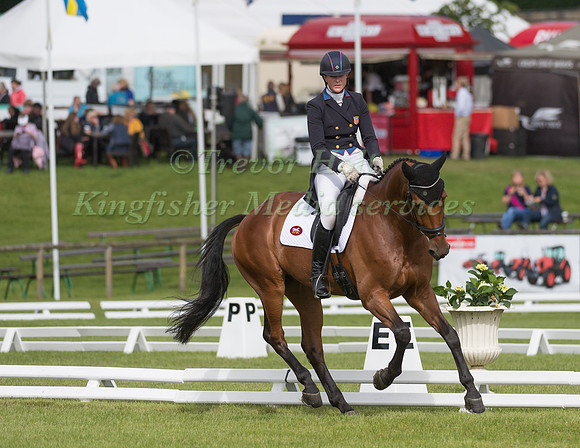 LAUREN  KIEFFER (USA) AND D A DURAS TAKING PART IN THE DRESSAGE PHASE OF THE  CCI THREE STAR COMPETITION AT THE 2017 EQUI-TREK BRAMHAM INTERNATIONAL HORSE TRIALS