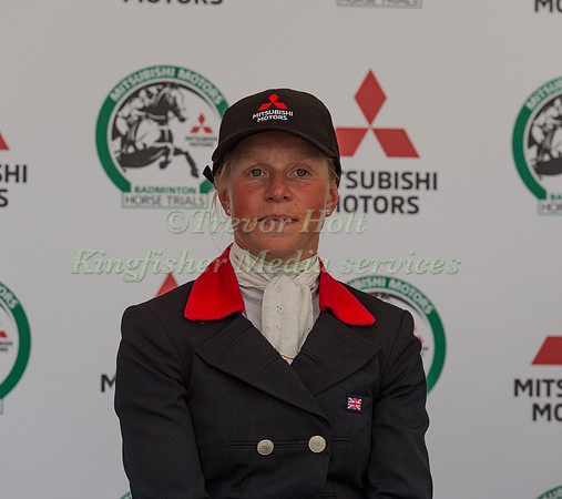 ROS CANTER AT THE PRESS CONFERENCE LEADER AFTER THE FIRST DAYS C