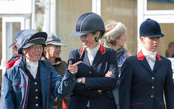 Team Great Britain at the Nations Cup presentation