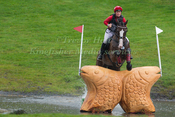 Hanne Wind Ramsgaard of Denmark riding Vestervangs Arami