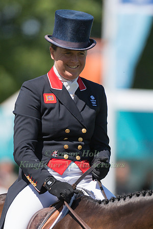 PIPPA FUNNELL (GBR) AND SANDMAN 7 TAKING PART IN THE DRESSAGE PHASE OF THE  CCI THREE STAR COMPETITION AT THE 2017 EQUI-TREK BRAMHAM INTERNATIONAL HORSE TRIALS