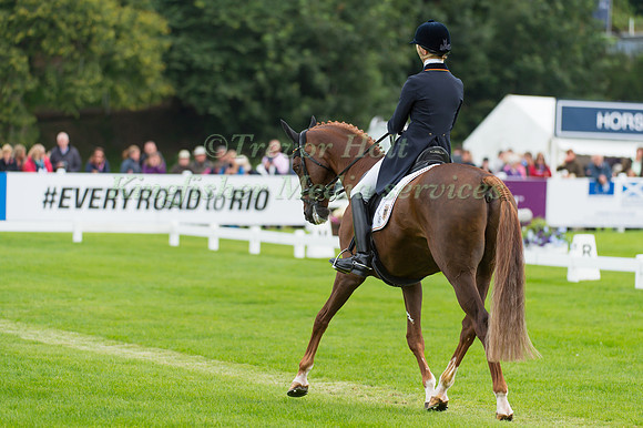 Sandra Auffarth of Germany riding Opgun Louvo