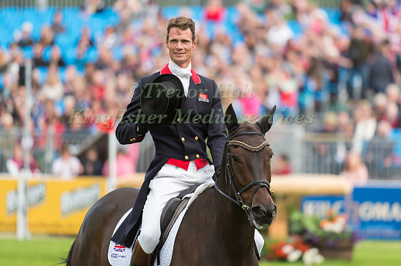 William Fox-Pitt of Great Britain riding Bay My Hero