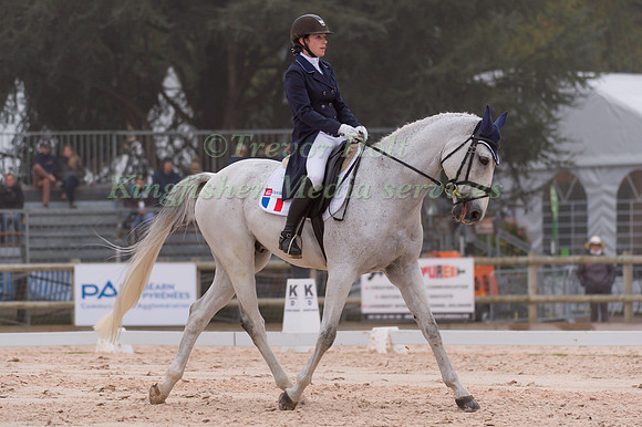 MARIE CAROLINE BARBIER (FRA) AND PICASSO D'OREAL