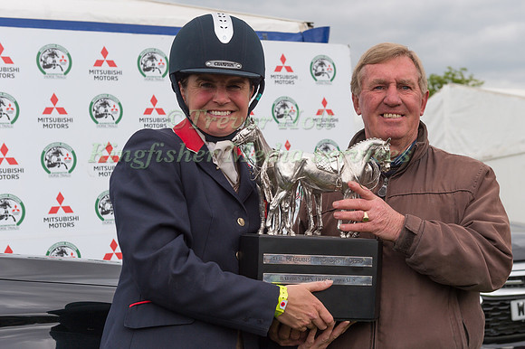 Piggy French and Trevor Dickens of the Mitsubishi Motors Badminton Horse Trials