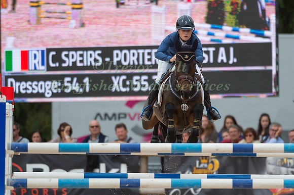 Camilla Speirs (IRL) riding Portersize Just a Jiff