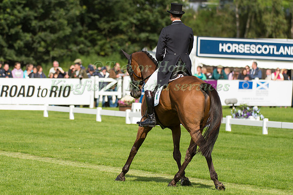 Giovanni Ugolotti of Italy riding Oplitas