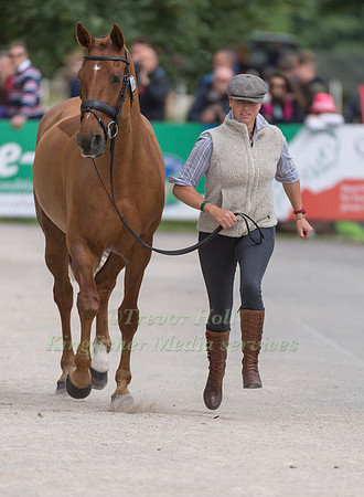 JEANETTE BRAKEWELL (GBR) AND FOREVER RED AT THE EQUI-TREK CCI *** FINAL HORSE INSPECTION OF THE 2017 BRAMHAM INTERNATIONAL HORSE TRIALS