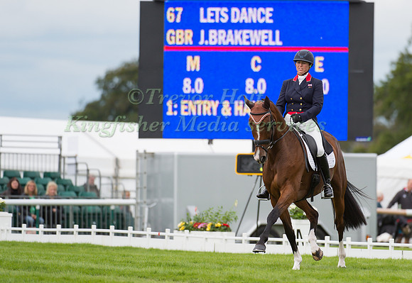 Jeanette Brakewell (GBR) and  Lets Dance