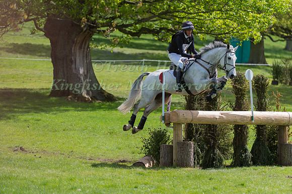 MARK  TODD (NZL) RIDING  KILTUBRID RHAPSODY COMPETING IN THE CROSS COUNTRY PHASE OF THE  EVENT RIDERS MASTERS COMPETITION AT THE  2017 DODSON AND HORRELL CHATSWORTH INTERNATIONAL HORSE TRIAL.