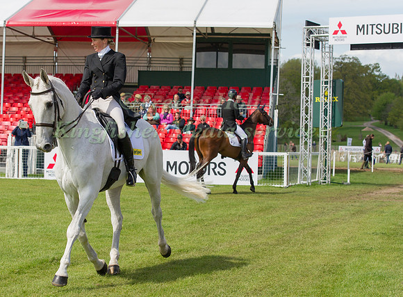 Louisa Milne Home (GBR) riding King Eider