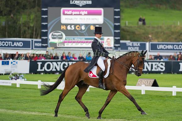 Ben Vogg of Switzerland riding Bellaney Castle