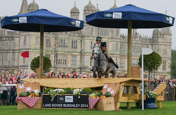 Andrew Nicholson (NZL) riding Avebury competing in the Cross Country Phase