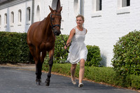 JULIA KRAJEWSKI (GER) AND  SAMOURAI DU THOT.