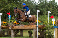 EMILIE CHANDLER  AND JEMILLA TAKING PART IN THE CROSS COUNTRY PH