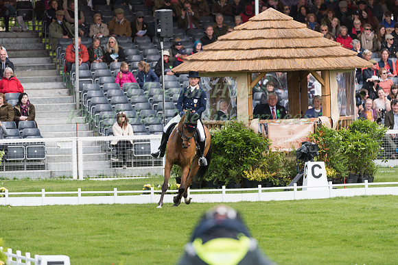Michael Jung (GER) riding La Biosthetique Sam FBW in the Dressage phase  of  the 2017 Mitsubishi Motors  Badminton Horse Trials