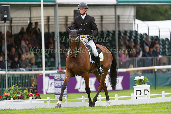 Matthew Heath (GBR) and  The Lion