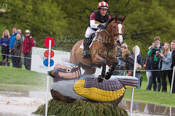Blyth  Tait (NZL) riding  XANTHUS III