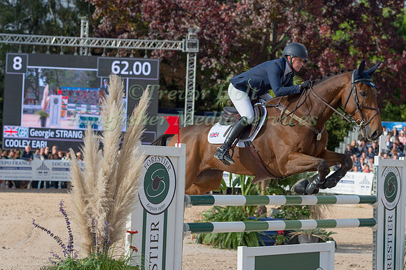 Georgie STRANG (GBR) AND COOLEY EARL