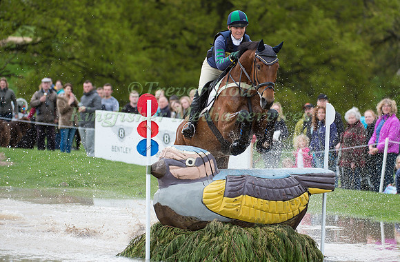 Polly Stockton riding  IMPERIAL TRUMP