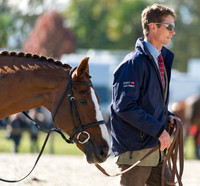 William Fox-Pitt and Chilli Morning  on the way to the second Horse Inspection