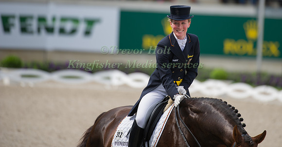Helen Langehanenberg and Damon Hill NRW