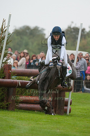 Meghan Odonoghue (USA) riding Pirate competing in the Cross Country Phase