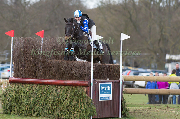 Sophie Platt riding Be Be III