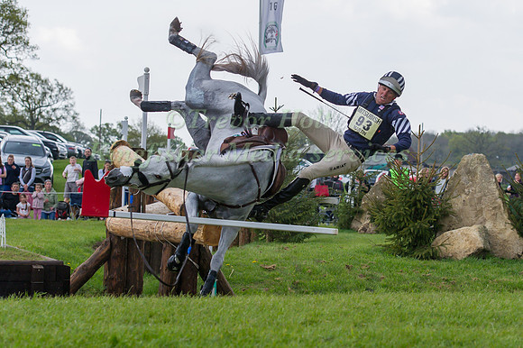 Boyd Martin of the United States of America riding Cracker Jack