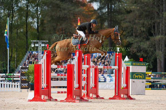 Tim Lips of the Netherlands riding Trademark