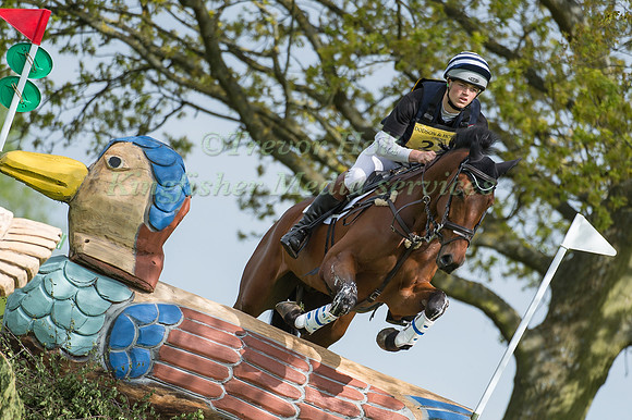 Alexander Tordoff riding  GOLDEN MASTER