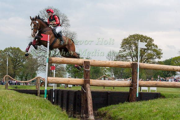Hanne Wind Ramsgaard of Denmark riding Vestervangs Arami