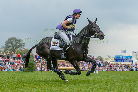Emily King of Great Britain  riding Brookleigh