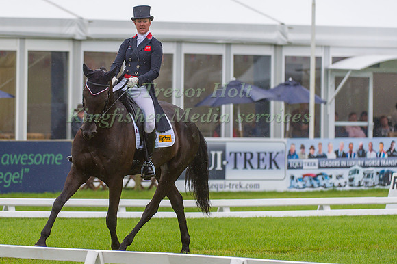 Nicola Wilson (GBR) riding Bulana