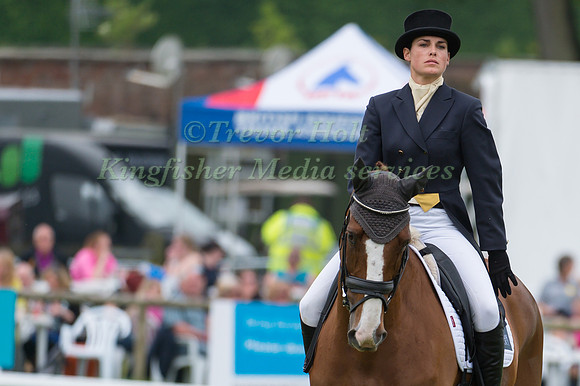 Lucienne Elms (GBR) riding Mistralou