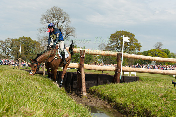 Zara Tindall of Great Britain  riding High Kingdom