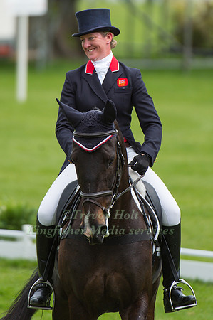 Nicola Wilson (GBR) riding Beltane Queen