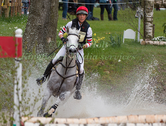 Lucy Jackson of New Zealand riding Bosun