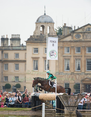 Sarah Ennis of Ireland riding BLM Diamond Delux