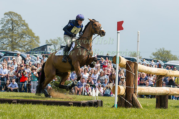 Zara Tindall of Great Britain  riding High Kingdom