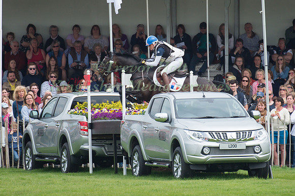 Gwendolen Fer of France riding Romantic Love