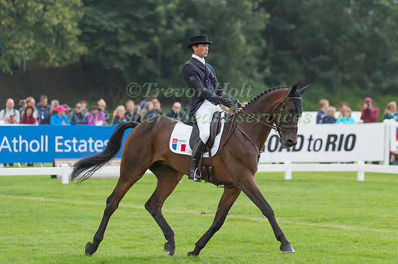 Mathieu Lemoine of France riding Bart L