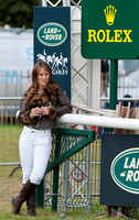 Caroline Powell waits to Trot Up