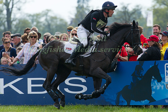 Oliver Townend of Great Britain  riding Black Tie